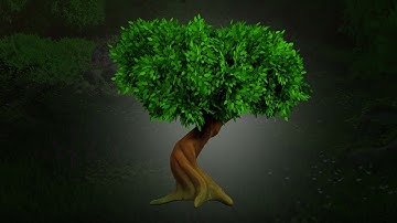 How to create a Stylized Fantasy Tree in Blender and Substance Painter