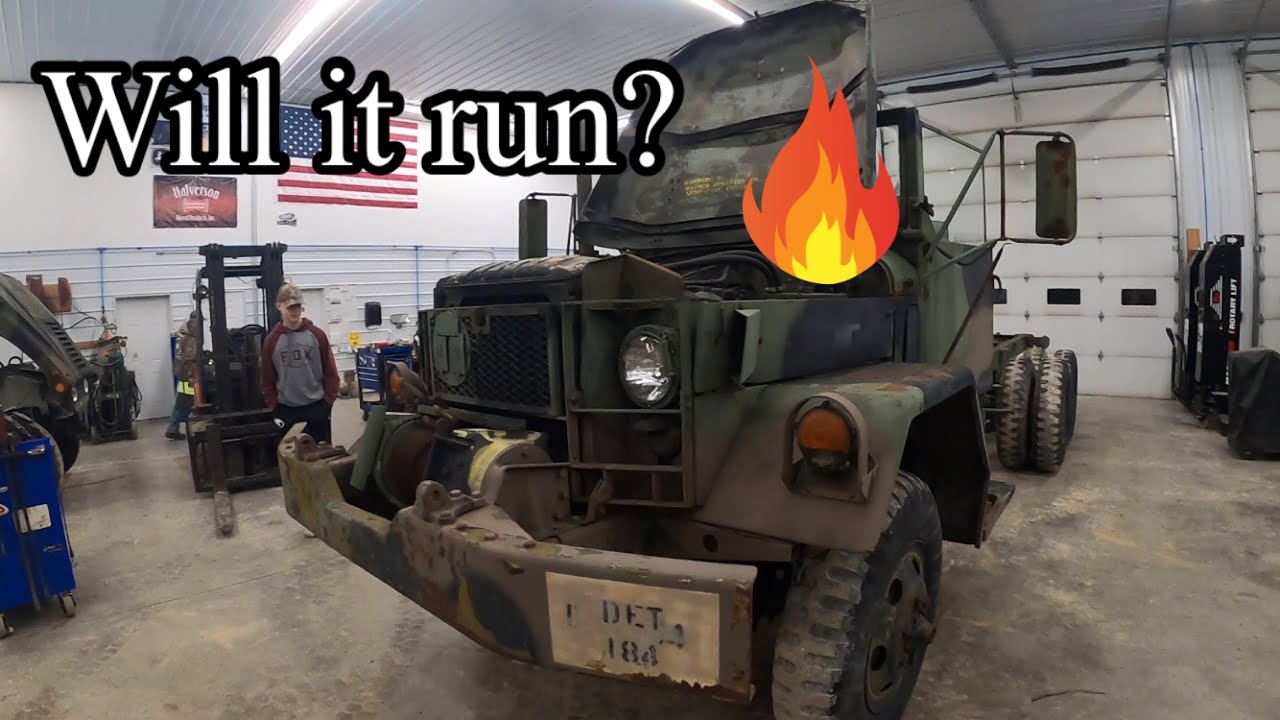 Crew cab military truck overland camper build will it run part 2 C