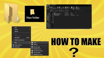 how to make folder new file || windows 11 , 10 , 8 , 7 , xp all new method