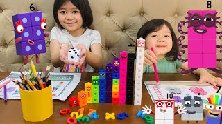 Tabby and Gabby Play #NumberBlocks Game | Learn Addition Facts to 10 | Baby Playful screenshot 5