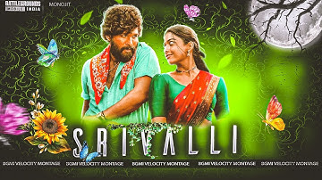 Pushpa Srivalli Best Pubg Mobile Montage | Pubg Velocity edit | @monojitdutta