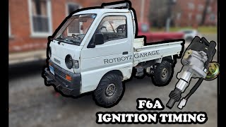 How To Set Distributor Timing - Suzuki Carry