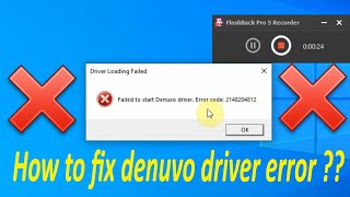 How to fix denuvo driver error in pes 2018 !? - حل ارور دنوو در pes 18