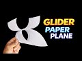 👉 Amazing Glider Paper Plane ✈️ | Paper Circle Airplane That Flies Super Long
