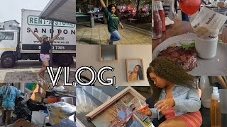 Moving vlog | Packing | Rugby World Cup | Walking parkrun | Update my bedroom | clove water | Lunch