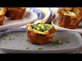 How to Make Herbed Ricotta Mini Quiches | EatingWell