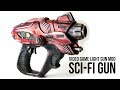 RETRO VIDEO GAME LIGHT GUN MOD: DIY SCI FI WEAPON PROP