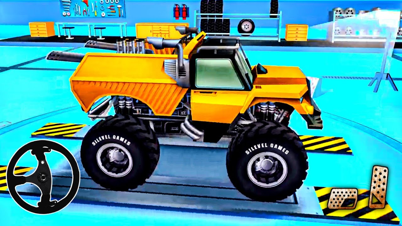 Monster Truck Extreme Mountain Climb Stunts | Mountain Climb Stunt Car Game | Android Gameplay #1