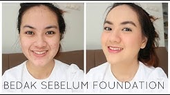 Tips Foundation Tahan Lama dan Matte Seharian (Untuk Oily & Acne Prone Skin) + Maybelline Fit Me  - Durasi: 12.18. 