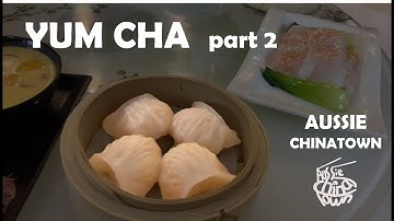BBQ pork bun, prawn dumpling and... let