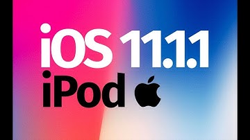 How to Update to iOS 11.1.1 - iPod