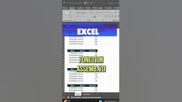 Excel : La Fonction ASSEMB.V Qui Change Tout