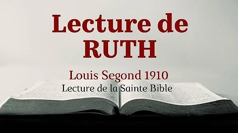 RUTH (Bible Louis Segond 1910)