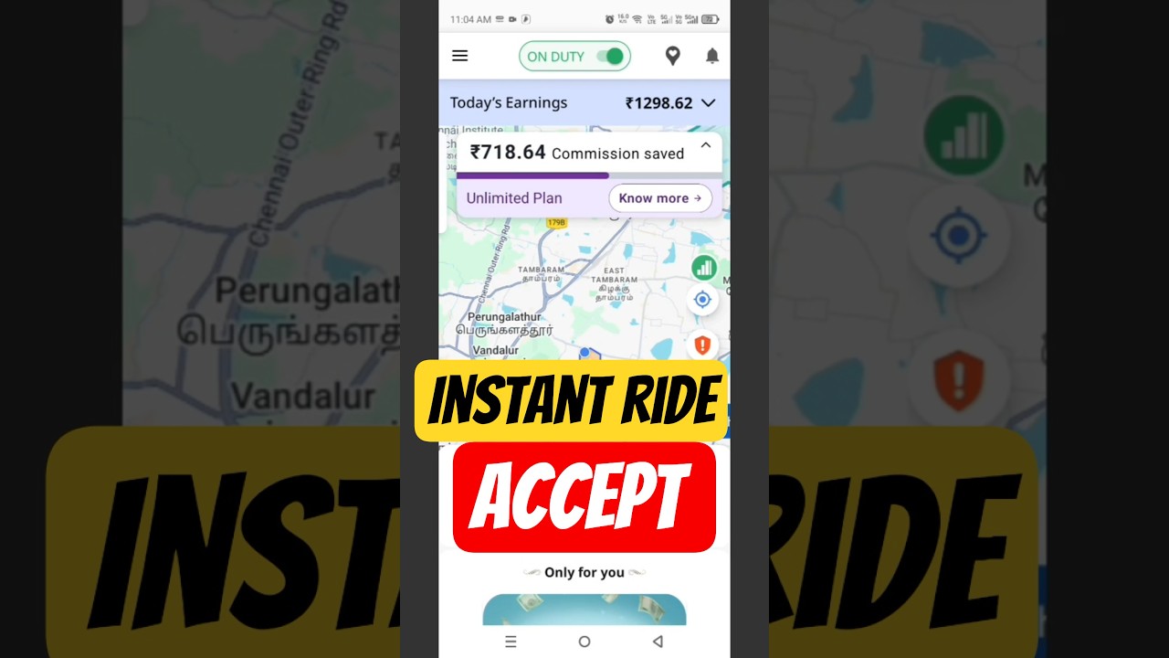 Rapido automatic ride accept