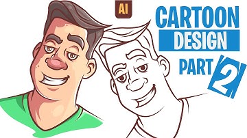 Adobe illustration Character design. Part 2.