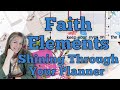 Faith Elements in Your Planner || Custom Planner Spreads