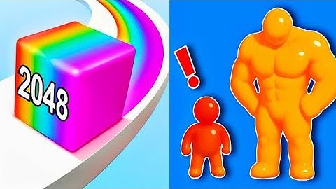 Tall Man Run vs Jelly Run 2048 - MAX LEVEL Gameplay Walkthrough (Android, iOS) NEW UPDATE