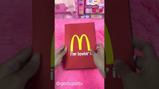 Paket MCD Paper Gaming Book Yang Seru Banget #shorts #shortsgoduplotv #mcdonalds