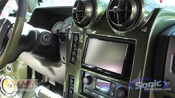 Hummer H2 Showcar w/ Vibe Audio & Kenwood @ SEMA 2011
