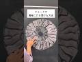 チョークで黒板に穴を開ける方法How to make holes in a blackboard#drawing #chalkart #黒板アート #ショート動画 #shorts#トリックアート