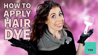 HOW TO APPLY HAIR DYE WITH A BOWL AND BRUSH! DIY Home hair color! ~Advice from a hairstylist~