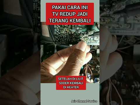 Cara Mudah Menangani TV Gelap