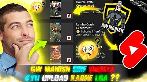@GW_MANISH  unknown fact about gw manish || #gwmanish #kelodigamers #freefirefacts