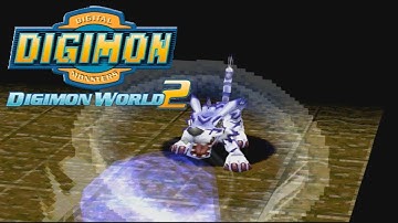 Digimon World 2 Playthrough #28 - Struggling to capture a Garurumon - (No Commentary)