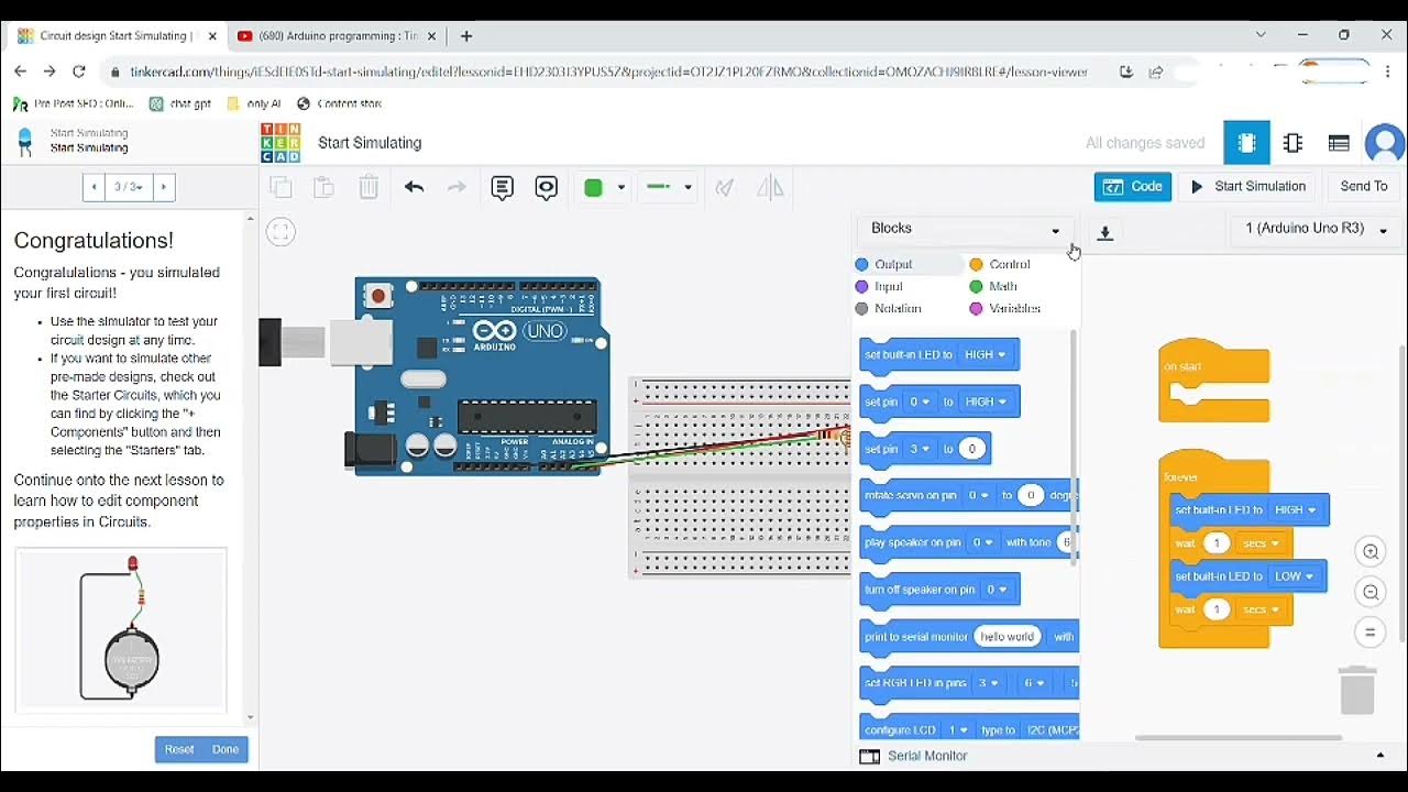 How to use LDR (Light) Sensor on tinkercad. How does it work? Practical ...