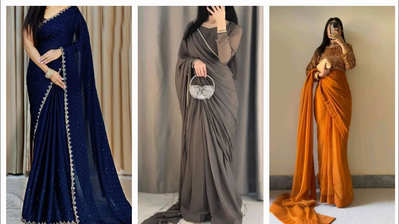 Beautiful Pakistani Saree Ideas | Elegant & Stylish Saree Collection