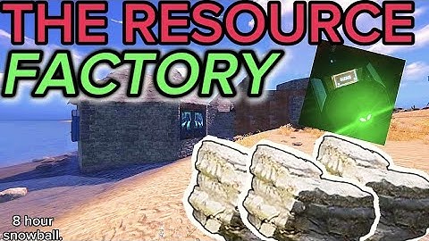 I Turned My Base INTO A RESOURCE FACTORY In Rust