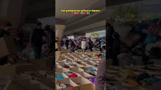Can Azerbaycan'dan Türkiyenin Deprem Olan Yerlere Yardım Gönderilmesi / Bakü Başkent Resimi