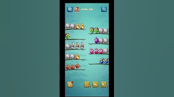 Bird Sort Level 145 #puzzle_daddy