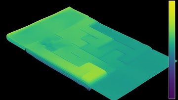 Shallow water in a maze