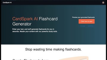CardSpark AI - AI Flashcard Generator