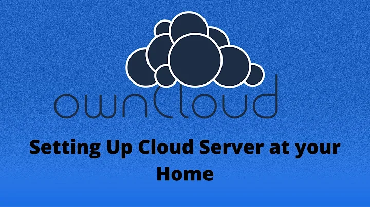 Setting up Free Cloud Server using OwnCloud