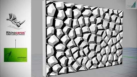 Easy | Grasshopper Tutorial | Voronoi Wall | GS09