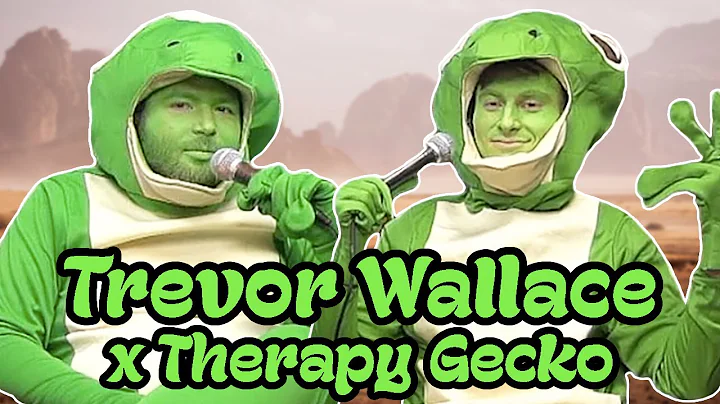 TREVOR WALLACE GIVES ADVICE AS A GECKO -  Therapy Gecko