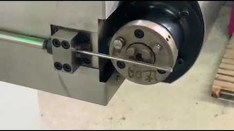 NER3D-3 3D CNC wire bending machine working in Cyprus customer plant