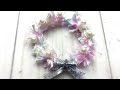 Eyelash Trim Wreath Tutorial / Project Share / Embellishments