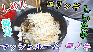 キノコ6種類で作るハヤシライスが絶品過ぎた！！