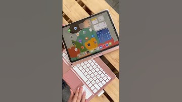 360 rotation stylish keyboard case with pencil holder #ipad #apple #magickeyboard #smartkeyboard