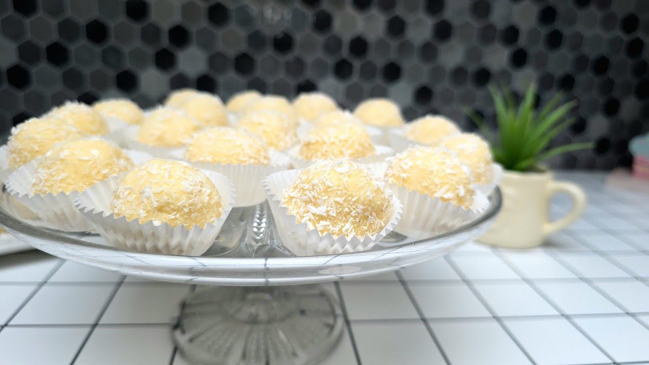 Bomboane Raffaello de casă/Super simple/Aromate/Gustoase Cu doar câteva ingrediente🥣Cooking by Ligia