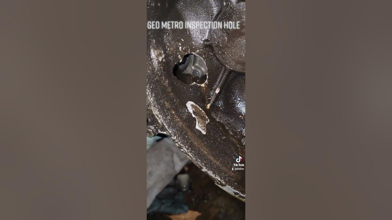Geo Metro Transmission Inspection Hole? YouTube