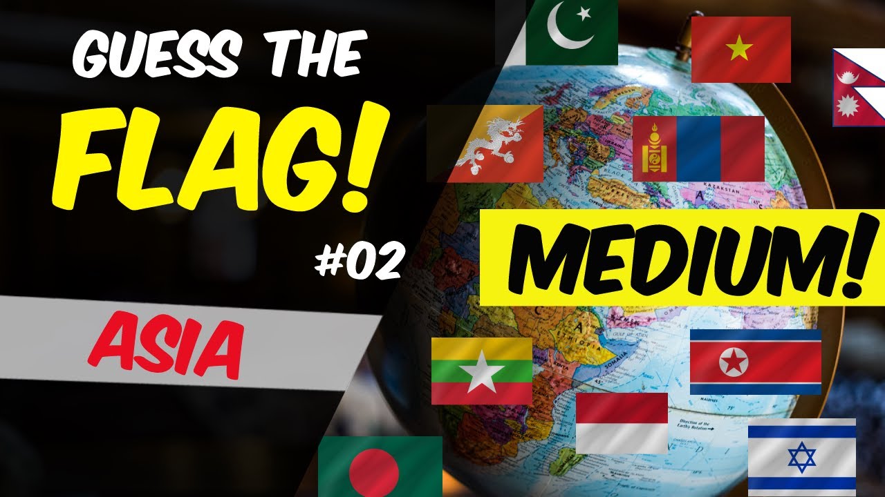 Test your geography knowledge - Geoguessr flag quiz Asia