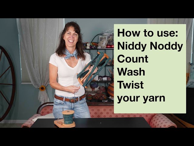 Kromski Walnut Niddy Noddy Large Instructions Included 