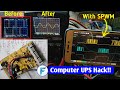 Dead Square wave UPS Modified into Pure Sine Wave ~: SPWM Experiment