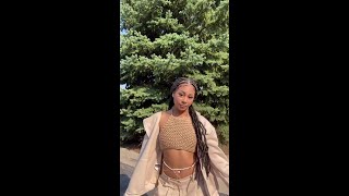 How To Do Faux Locs at Home #shorts