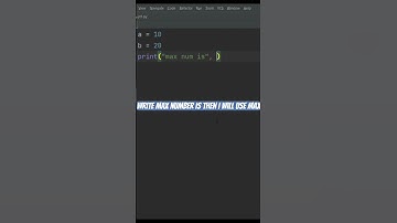 maximum of two nums python code #pythonforbeginners #pythontutorial