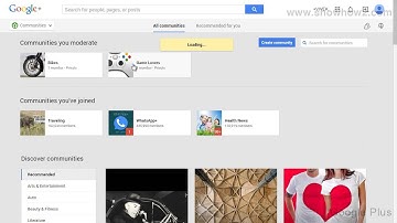 Google+ - How To Delete Your Own Communities